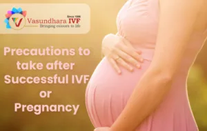 precautions to take after successful IVF, embryo transfer, pregnancy