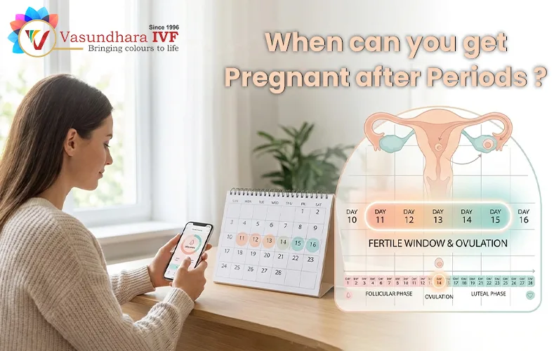 When can you get Pregnant after Periods - Vasundhara IVF When can you get Pregnant after Periods