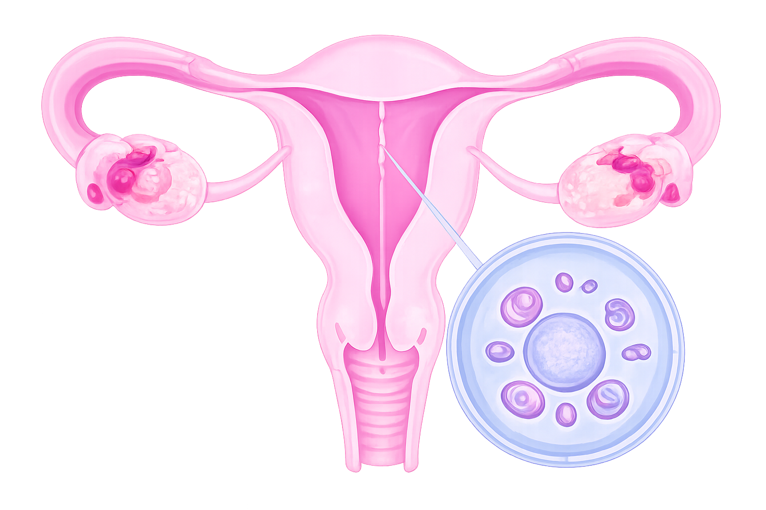 IVF Treatment Diagram