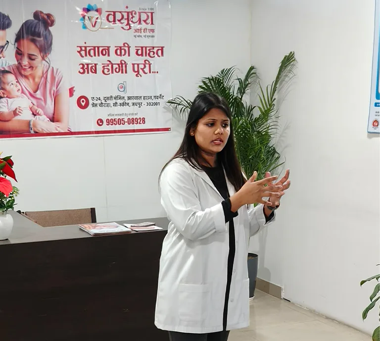 Dr. Ruchi Singh addressing the event